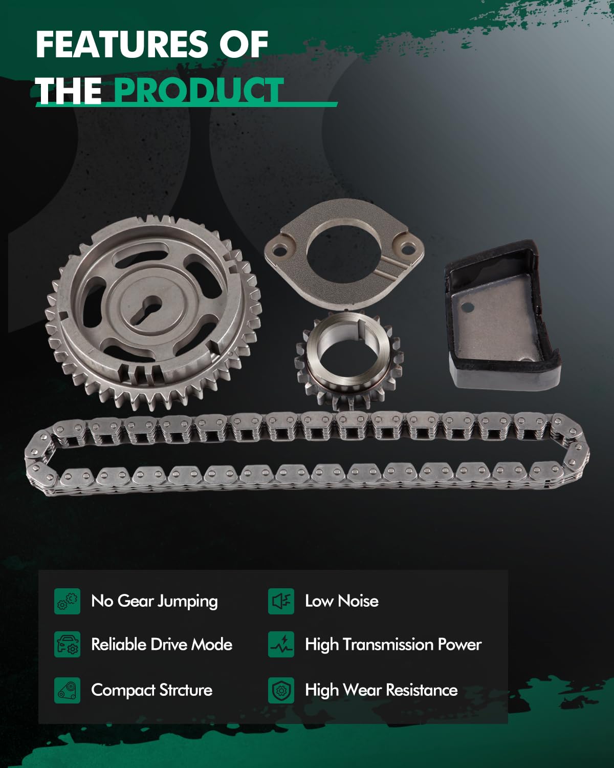 Amazon.com: SCITOO Kit de cadena de distribución para 2005 2008
